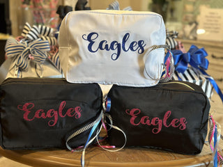 Extra Large Eagles Nylon Zipper Bag