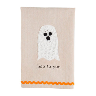 Boo To You Crochet Towel