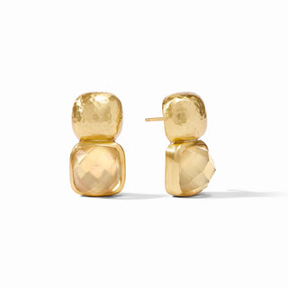 Julie Vos Catalina Earring Iridescent Champagne