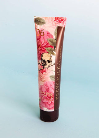 Tokyomilk Dead Sexy fragrance collection with floral skull packaging
