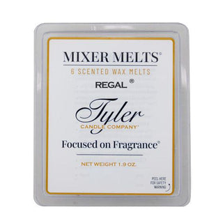 Tyler Candle Company Regal Laundry Detergent 1.89L

Tyler Candle Company Regal Candle Collection

Regal Mixer Melts and Sachets by Tyler Candle Company

Tyler Candle Company Regal Linen and Room Spray 227g

Tyler Candle Company Regal Auto Glam Air Freshener