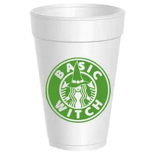 Basic Witch Styrofoam Cups