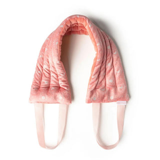 Hot Stuff heated neck wrap with spa seeds for microwave heat therapy