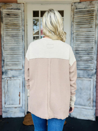 Henley Taupe Thermal