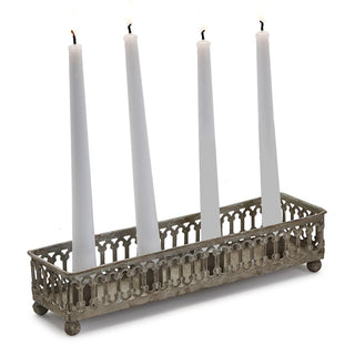 Taper Candle Decorative Tray