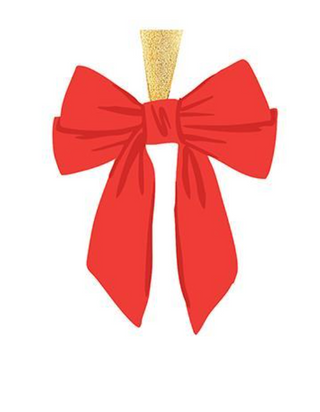 Blue bow Christmas ornament with gold hanger

Pink bow holiday ornament with metallic hanger

Christmas tree ornament with red bow and gold star accents

Festive wreath ornament with red ribbon and gold trim

Blue nutcracker ornament with gold hanging ribbon

Classic red bow Christmas ornament with gold hanger
