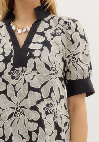 Vivienne Embroidered Blouse