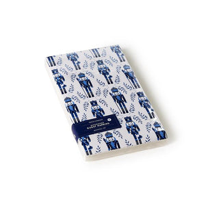 Blue Nutcracker Paper Guest Towel