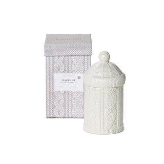 Cable Knit Lidded Filled Candle