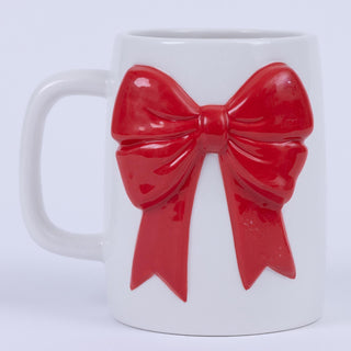 Red Bow Mug