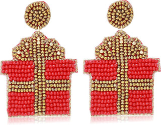 Present Beaded Earrings