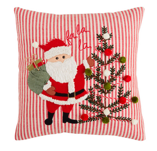 Fa La La Santa Pillow