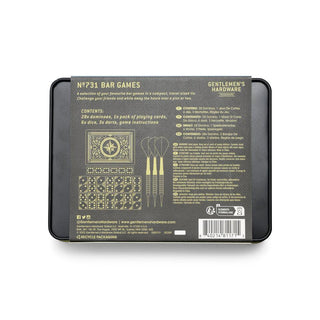 Bar Games In A Tin