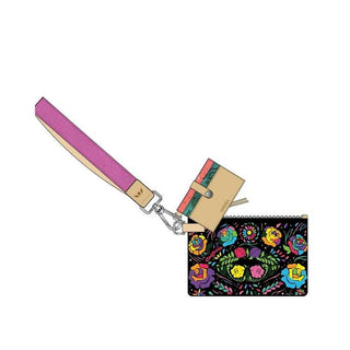 Consuela Rita Combi wristlet wallet with floral pouch and card slot wallet

Consuela Rita Combi featuring colorful floral design with detachable wrist strap

Consuela Rita Combi card wallet and zip pouch set with keyring attachment

Slim Consuela Rita Combi wristlet with card slots and zippered coin pouch