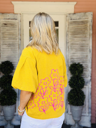 Ivy Jane Elaine Floral Top