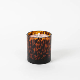 Sweet Grace Candle #064 in brown tortoise glass

10.2 oz Greenleaf candle in stylish tortoise vessel

Sweet Grace soy candle with warm oriental fragrance

Tortoise glass Sweet Grace candle with up to 70-hour burn

