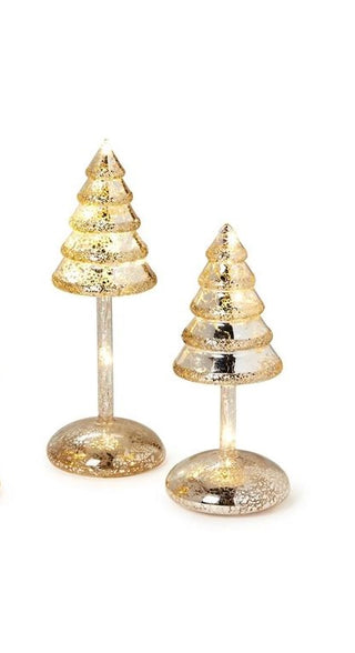 Champagne LED Trees