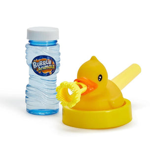 Duck bubble maker toy with bubble solution bottle

Bubble Buddy duck bubble blaster for kids outdoor play

Yellow duck bubble maker toy for kids

Cute duck shaped bubble maker with bubbles

Bubble Buddy Bubble Maker Duck outdoor toy