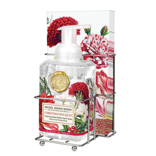 Christmas Bouquet Soap & Guest Towel Set