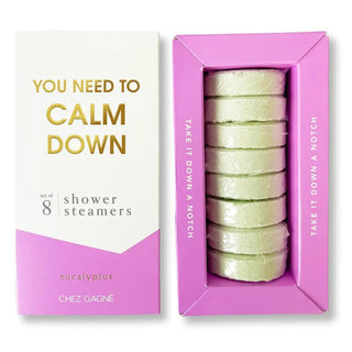 Eucalyptus shower steamers set of 8 by Chez Gagné