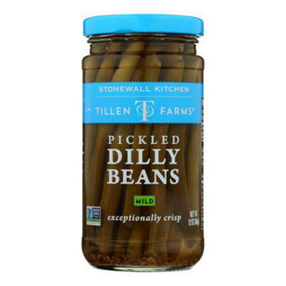 Tillen Farms Stonewall Kitchen Mild Pickled Dilly Beans 12oz.