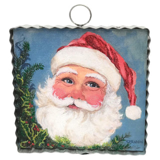 Mini Art Kind Santa Round Top