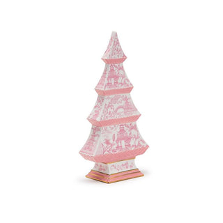 Chinoiserie Pastel Pink Tree