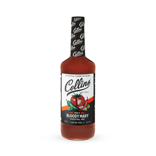 Collins Spicy Bloody Mary Mix 32 oz cocktail mixer bottle