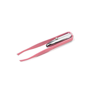 Light Up Tweezers with LED light for precision grooming

LED precision tweezers with push button on/off and pastel finish

Illuminated tweezers for accurate eyebrow and facial hair removal

Precision grip light up tweezers with built-in LED beam