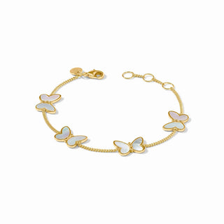 Julie Vos Papillon Delicate Bracelet Mother of Pearl