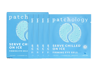 Patchology Serve Chilled On Ice Firming Eye Patches with cooling hydrogel design