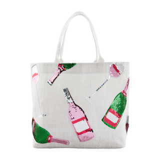 Champagne Holiday Sparkle Tote