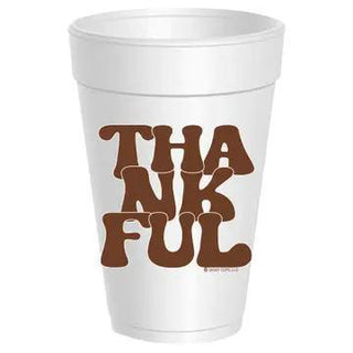 Thankful Styrofoam Cups