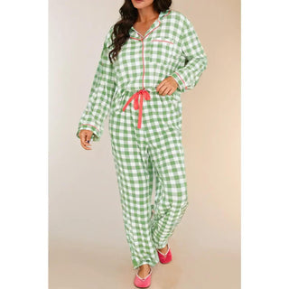 Missy Plaid Christmas Pajamas