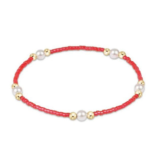 enewton 6.25" Hope Purpose Pearl Bracelet - Sherbert