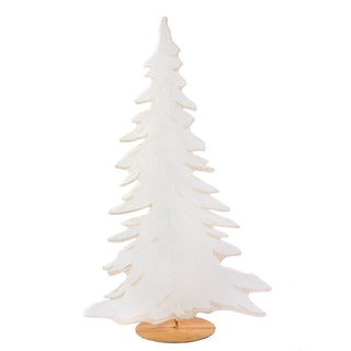 Winter White Tree Round Top