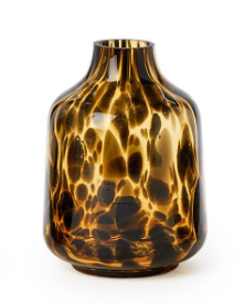Tortoise Print Vases