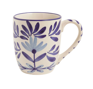 Blue Flower Mug