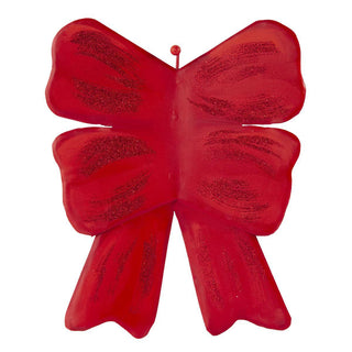 Red Bow Display Round Top