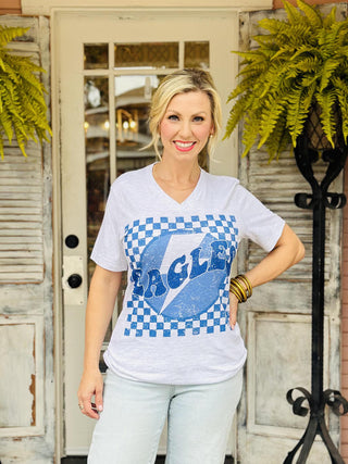 Checkered Eagles Spirit T-Shirt