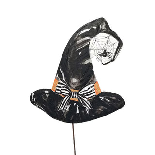 Spooky Black Hat Round Top