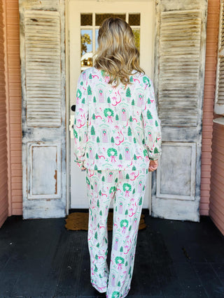 Charlotte Home for Christmas Pajama Set
