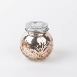 Sweet Grace Blush Mercury Glass Candle