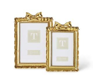 Gold Frame With Accent Bows