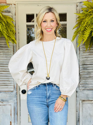 Cream Dillon Top