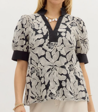 Vivienne Embroidered Blouse