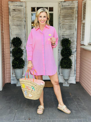 Vacay/Out of Office Cover-Up Shirt