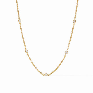 Celeste Delicate Station Necklace Cubic Zirconia Julie Vos