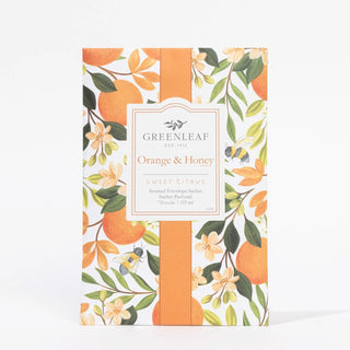 Greenleaf Orange and Honey scent with fresh citrus and sweet floral notes