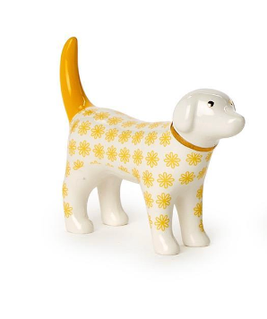 Ceramic dog ring holder with floral pattern

Farmhouse style dog ceramic ring holder for vanity

Whimsical dog ring holder made from ceramic

Decorative ceramic dog ring holder for rings